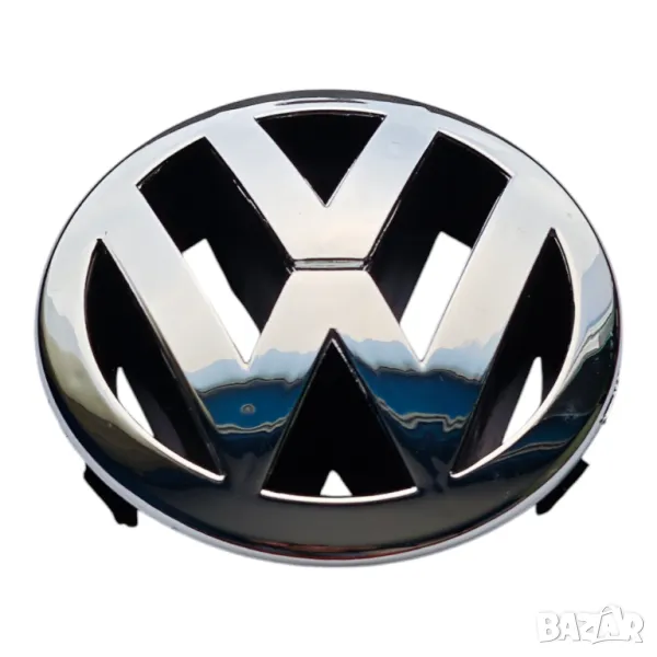 130мм Предна емблема за Фолксваген VW Пасат B5.5 и Кади 3 2001-09г., снимка 1