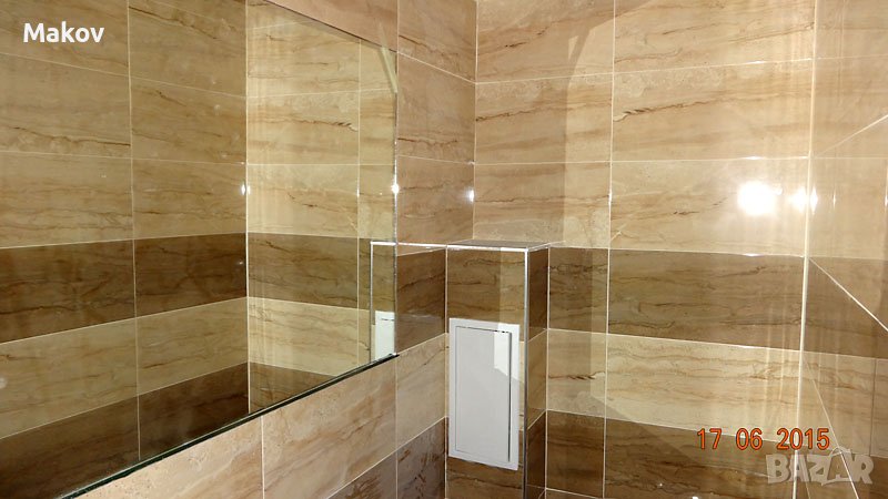 Цялостни и частични ремонти на баня, лепене на плочки и гранитогрес, снимка 1