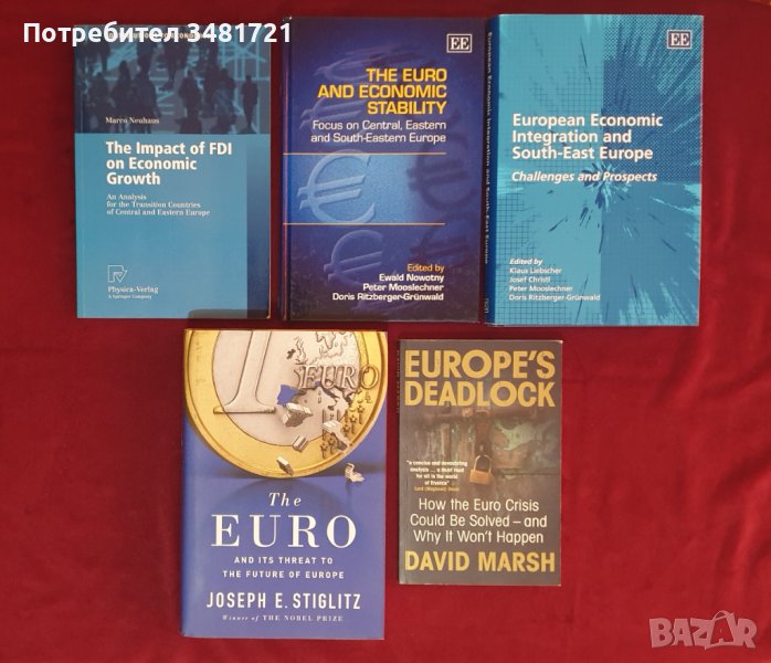Плюсове и минуси на еврото и европейската интеграция - анализи, коментари [4 книги], снимка 1
