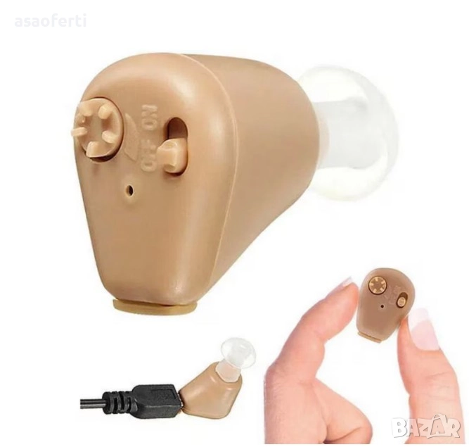 👂 Слухов Усилвател Tulus XB-102 – Noise Reduction, 128 dB Усилване и USB Зареждане, снимка 1