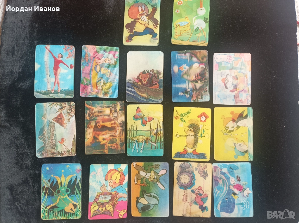 Лот старинни руски календарчета, снимка 1