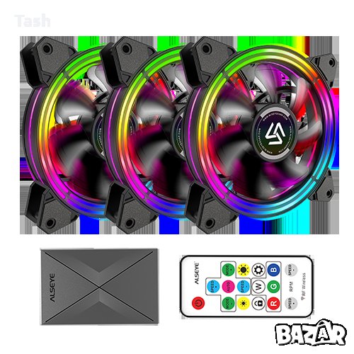 Вентилатори ALSEYE HALO 3.0 FAN SET, снимка 1