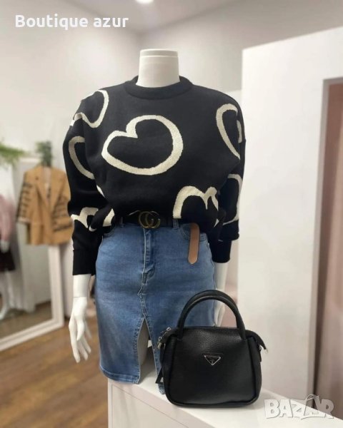 блуза, пола, чанта и колан , снимка 1