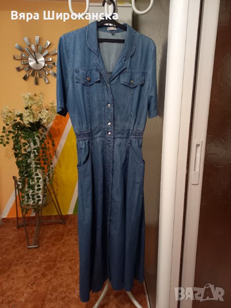 Лятна рокля от деним. Размер М, L. , снимка 1