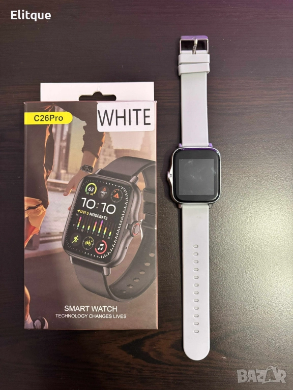 Смарт часовник 1,44-инчов екран с пълно докосване за мъже и жени Bluetooth разговор., снимка 1