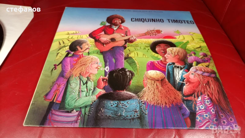 Дългосвиреща грамофонна плоча CHIQUINHO TIMOTTEO „guitare bresillenna avec tablatures”, Франция, снимка 1