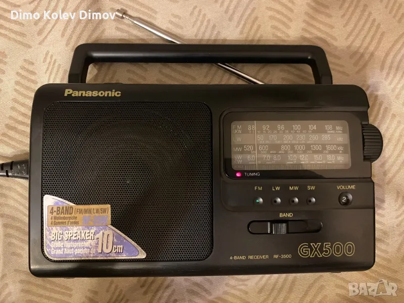 Panasonic GX 500  Отлично Радио, снимка 1