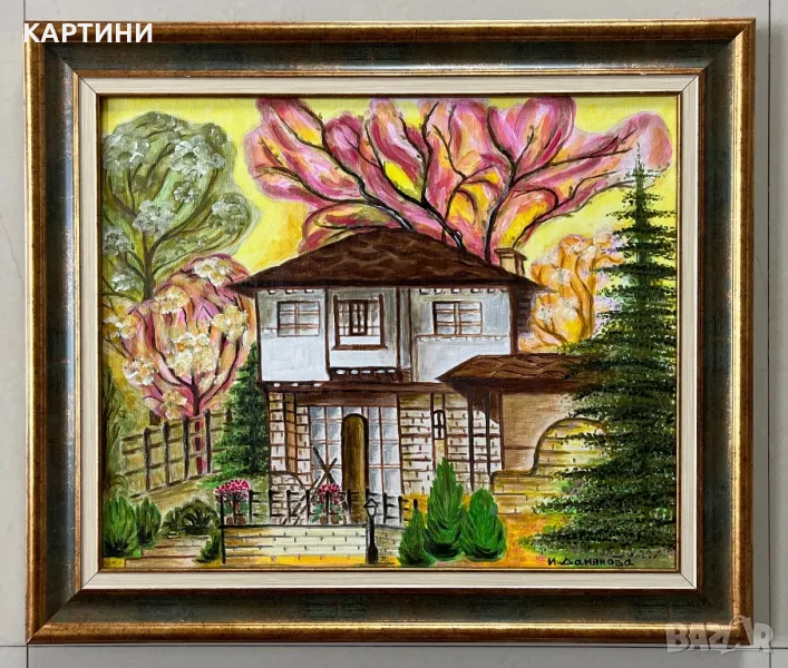 И. Дамянова интересна картина, снимка 1