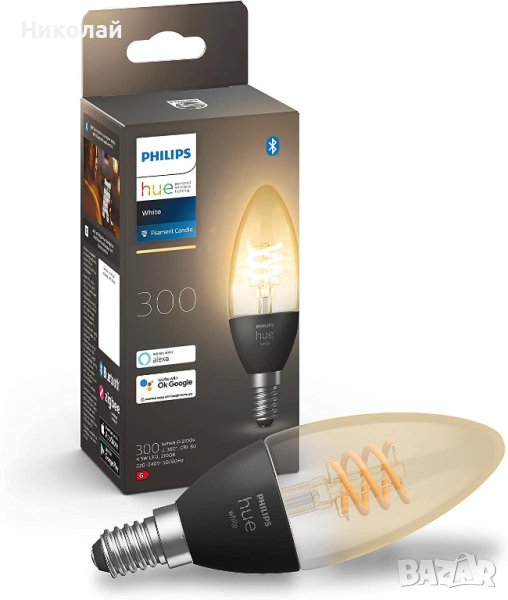 Philips Hue White E14 крушка, снимка 1