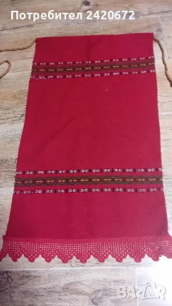 вълнена  престилка, снимка 1