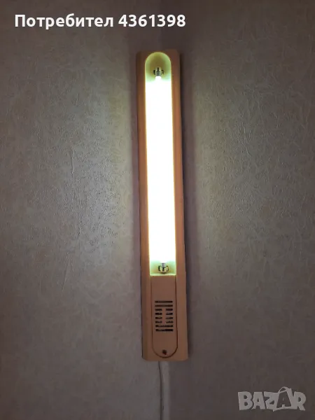 стенна ламна за ъгъл, ЛЕД, бяла, нова, снимка 1