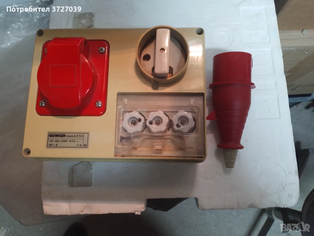 ел.табло трифазно със защита , снимка 1