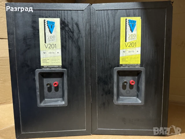 Тонколони B&W V201, снимка 4 - Тонколони - 51299950