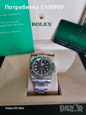 Rolex submariner Hulk, снимка 2 - Луксозни - 48440545