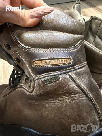 Мъжки кожени обувки Chevalier  Classical Gore-Tex ! 44 н, снимка 8 - Маратонки - 51869510