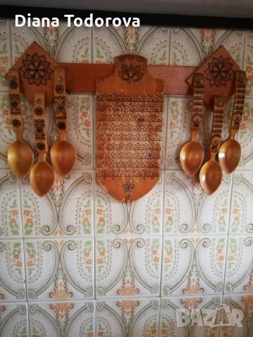 Продавам руски дървени лъжици и чаши, снимка 16 - Декорация за дома - 20152796
