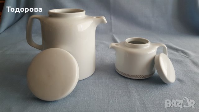 Голяма и малка порцеланови кани-Бавария, снимка 3 - Други ценни предмети - 33643863