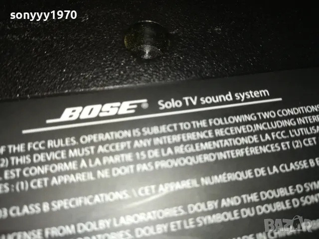 bose solo tv-внос swiss 0402251304, снимка 14 - Тонколони - 48960803