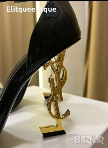 сандали на ток ysl saint laurent , снимка 3 - Сандали - 52417667