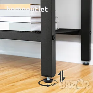 ПРОМОЦИЯ Странична помощна маса с 3 нива на съхранение BG60BZ01, снимка 4 - Маси - 49313534