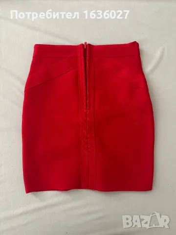 Червена бандажна пола, снимка 1