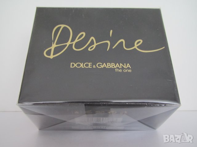 The One Desire Dolce & Gabbana ОРИГИНАЛЕН дамски парфюм 75 мл ЕДП, снимка 1 - Дамски парфюми - 38215140