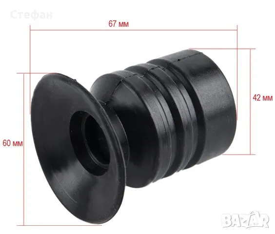 Гумен наочник за оптика с бленда, снимка 2 - Оборудване и аксесоари за оръжия - 49580276