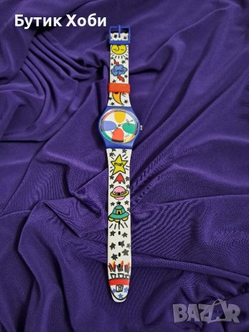 ЗАПАЗЕН ! Винтидж часовник Swatch,1993г., снимка 1