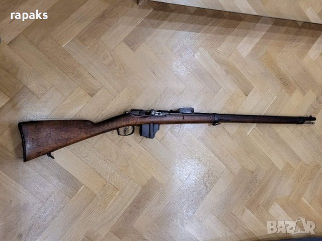 Пушка Бюмонд, карабина револвер, старинна многозарядна

, снимка 4 - Колекции - 43187258