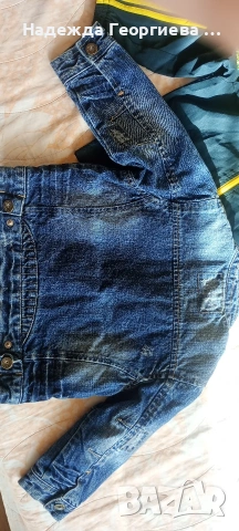 Дънково яке на NEKST и шушляково яке на Adidas за момче ръст 98 см., снимка 7 - Детски якета и елеци - 53106195