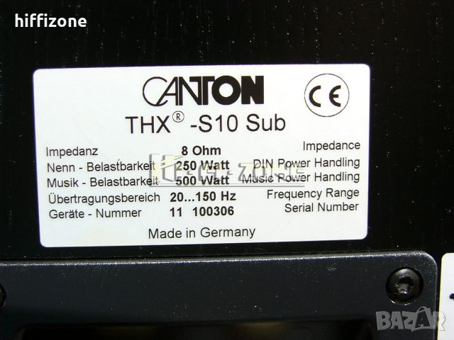 Canton thx комплект, снимка 18 - Тонколони - 36600866