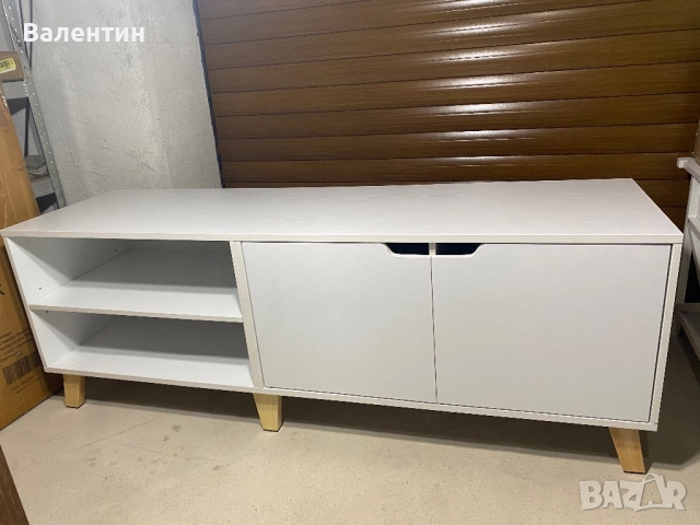 ТВ шкаф в скандинавски стил, снимка 3 - Шкафове - 52629395