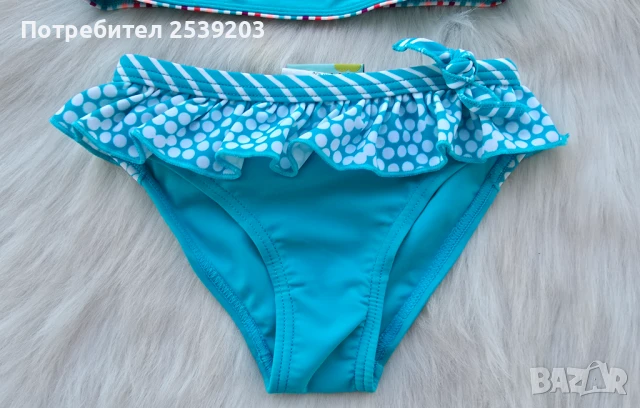 Детски бански и плажна блуза 18-24 месеца, снимка 2 - Бебешки бански - 50719048