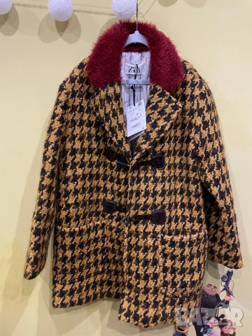 ZARA ново детско палто 140см, снимка 6 - Детски якета и елеци - 39316732