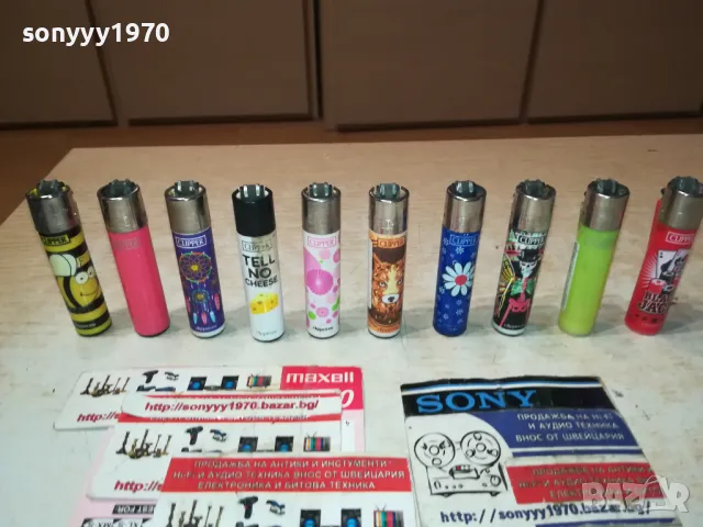 CLIPPER-ЛОТ 3 ЗАПАЛКИ ЗА КОЛЕКЦИЯ 10БР 2212241826, снимка 3 - Колекции - 48435363