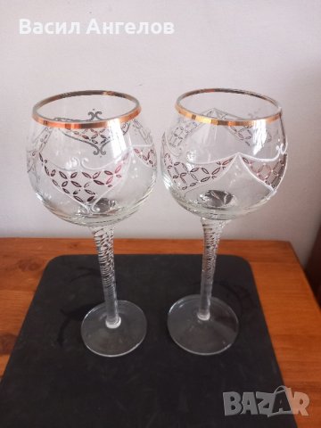 кристални ретро чаши, снимка 5 - Сервизи - 43747065