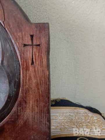 Стара декорация за стена,икона, снимка 2 - Други ценни предмети - 52919316