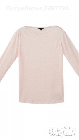 Ленена блуза Massimo Dutti , снимка 2 - Блузи с дълъг ръкав и пуловери - 28718216