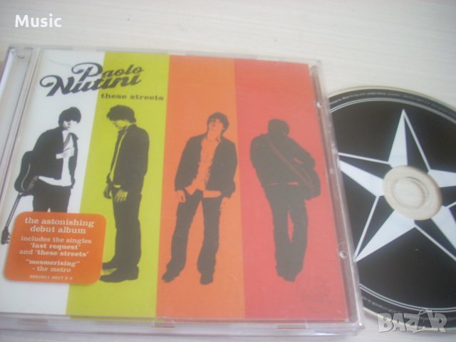 ✅ПРЕДЛОЖЕТЕ ЦЕНА? Paolo Nutini - These Streets - оригинален диск, снимка 1 - CD дискове - 35041791