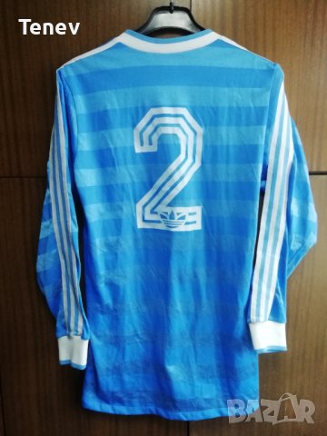Dynamo Kyiv Adidas оригинална ретро тениска фланелка от 80те Динамо Киев Адидас , снимка 2 - Футбол - 43929231
