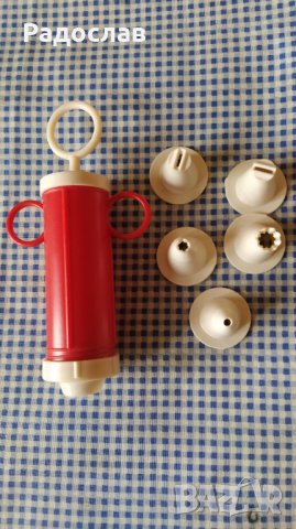 стар шприц за сладки 