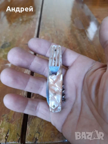 Стар джобен нож,ножче,ножка #124, снимка 3 - Други ценни предмети - 51253393