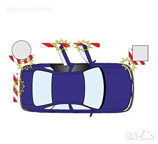 ПРЕДПАЗЕН СТИКЕР 250X400X15MM - 52194