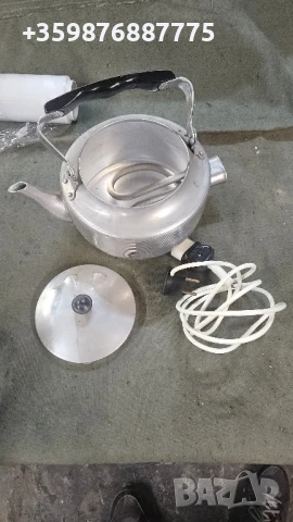 Алуминиев чайник СССР кафеник самовар руски руско руска соц Ретро 