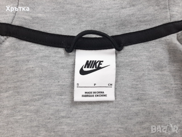 Nike Tech Fleece Windrunner - Оригинално дамско горнище размер S, снимка 10 - Спортни екипи - 52426370