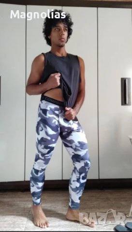 Мъжки клин Compression Camo Gray , снимка 7 - Бельо - 43661692