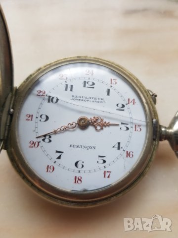 Стар колекционерски джобен часовник с три капака, снимка 4 - Антикварни и старинни предмети - 37758072