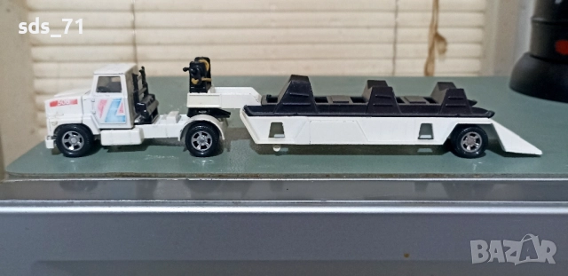 Метална количка ТИР ,с откачаща се платформа kaчествена изработка за колекция 30 лв, снимка 6 - Колекции - 52173955