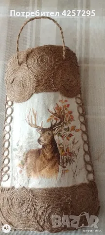 Керемида с декупаж , снимка 15 - Декорация за дома - 47483161