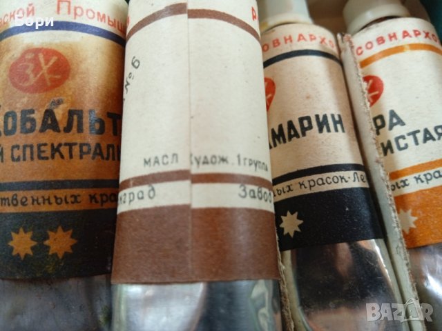 Маслени бои Ленинград 1951г / 3, снимка 9 - Антикварни и старинни предмети - 40878997